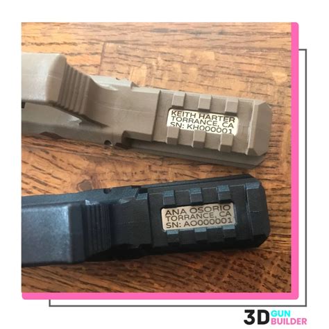 ^The PCF Manufacturing "PlumCrazy" <b>polymer</b> AR receivers used a metal serial number plate that could be easily removed without significantly damaging or destroying the receiver. . How to serialize polymer 80 in washington state